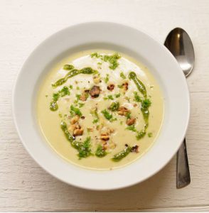 Trinta topinambų sriuba. Vitaminų šaltinis - bulviukose.lt