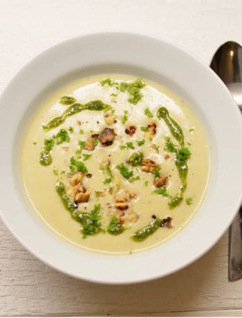 Trinta topinambų sriuba. Vitaminų šaltinis - bulviukose.lt