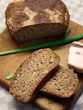 Ruginės duonos su lašinukais receptas - bulviukose.lt