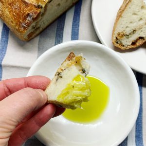 Andalūziška duona su alyvuogių aliejumi
