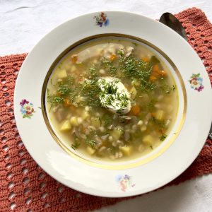 Agurkinė sriuba receptas