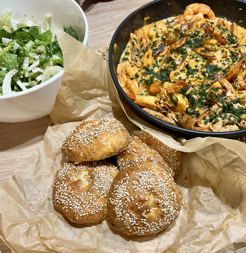 beigeliai su jogurtu