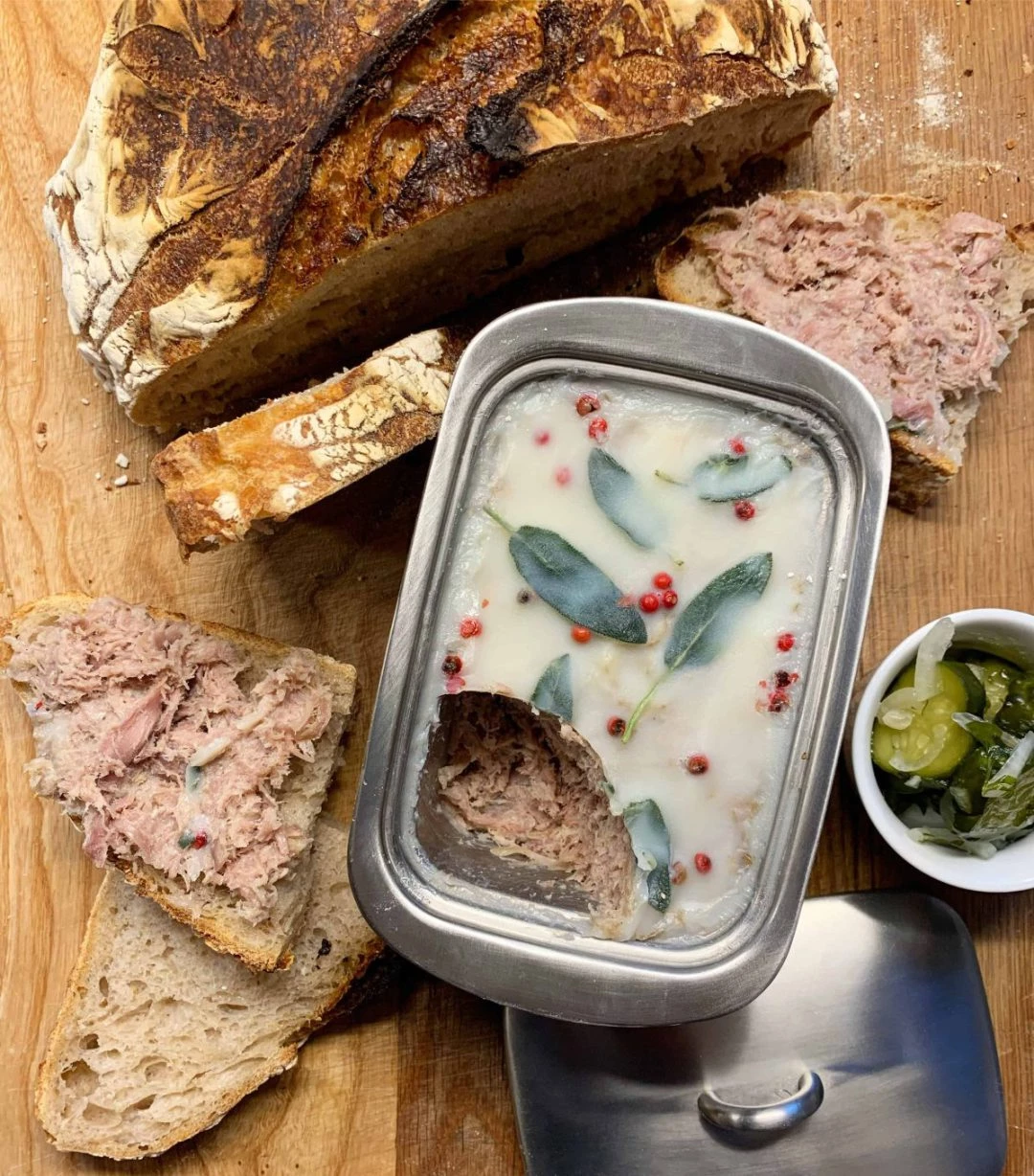 Antienos Rillettes receptas
