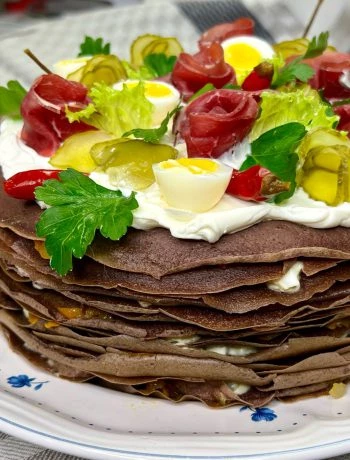 Ukrainietiškas kepenėlių tortas