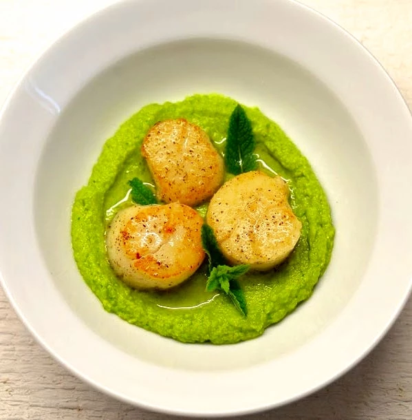 Šukutės su žirnelių pesto