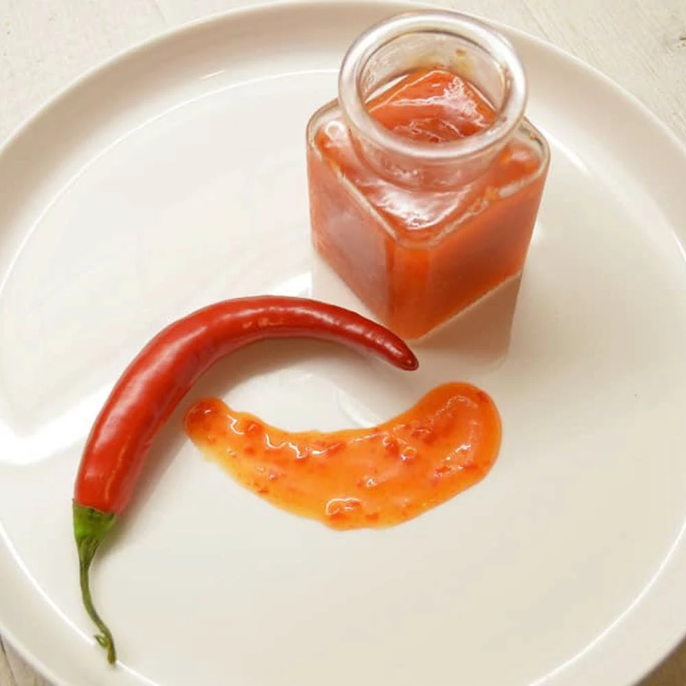 Chili sweet padažas. Aštrūs pipira