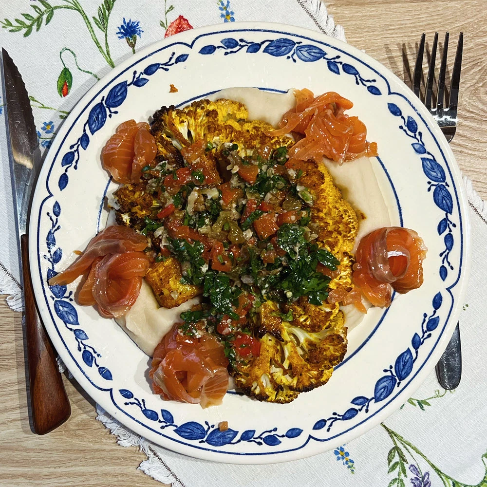 Žiedinio kopūsto steikas